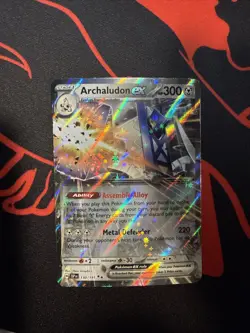 Pokemon Archaludon ex Surging Sparks Stamped Promo Holo 130/191 - Image 2