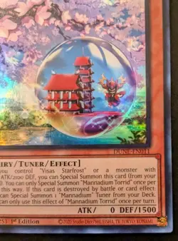 Mannadium Torrid DUNE-EN011 1st Edition Super Rare Duelist Nexus Yu-Gi-Oh! TCG - Image 5