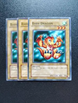 Yu-Gi-Oh - Baby Dragon 3X - Full Playset - Image 1