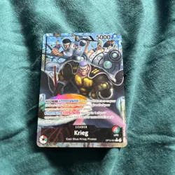 One Piece TCG - Don Krieg Alt Leader English - OP15-001 - Kami's Island - Image 1