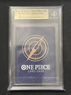 BGS 10 Pristine One Piece EMOTION Japanese Monkey.D.Luffy P-041 Gear 5 Promo - Image 2