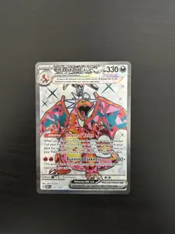 Pokemon TCG Charizard EX Obsidian Flames Full Art Card 215/197 Nm/m - Image 1