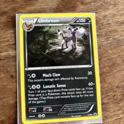 Pokemon TCG Umbreon XY XY96 Holo Promo Card NM Condition - Image 1