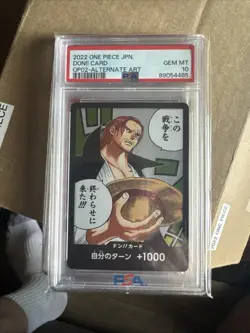 2022 ONE PIECE JAPANESE PARAMOUNT WAR DON!! CARD ALTERNATE ART PSA 10 - Image 2