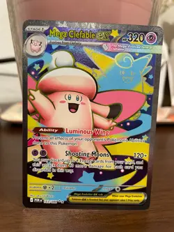 Pokemon TCG Mega Clefable ex 103/088 Me03 Perfect Order Card NM - Image 1