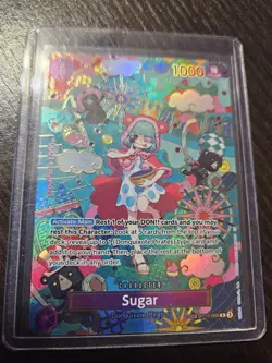 Sugar - OP10-065 (SP) - The Azure Sea's Seven (OP14) One Piece Card - Image 1