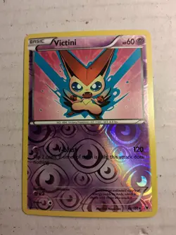 Pokemon Card - Victini - Holo Prerelease Promo (43/101) BW Noble Victories NM/LP - Image 2