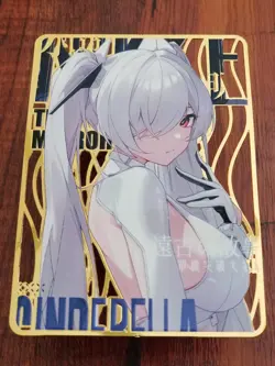 Cinderella - Goddess of Victory: Nikke - Goddess Story Gold Metal Card - Image 1