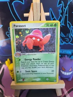 Parasect 43/112 Reverse Holo - EX FireRed & LeafGreen - Yuka Morii Pokemon Card - Image 1