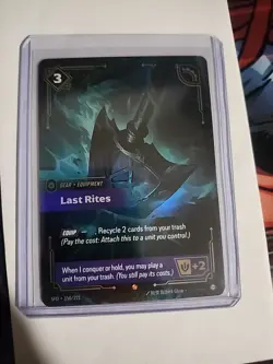 Last Rites [SFD - 150/221] - NM [Foil] TCG Riftbound - Image 1