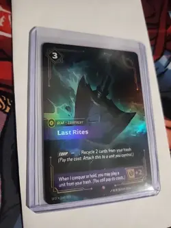 Last Rites [SFD - 150/221] - NM [Foil] TCG Riftbound - Image 2
