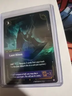 Last Rites [SFD - 150/221] - NM [Foil] TCG Riftbound - Image 3