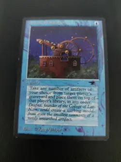 Magic the Gathering ~ MTG ~ 1x Drafna's Restoration ~ LP ~ Antiquities - Image 1