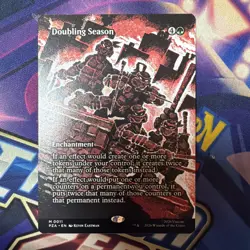 Mtg Doubling Season (Borderless) Teenage Mutant Ninja Turtles Source Material... - Image 1