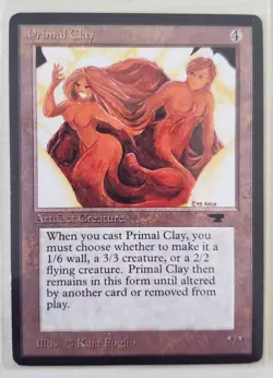 MTG Magic The Gathering- Primal Clay Antiquities Regular - Image 1