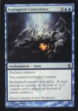 Corrupted Conscience - Mirrodin Besieged: #22, Magic: The Gathering Nm R149 - Image 1