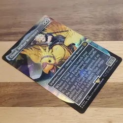 1x Cloud, Midgar Mercenary, Chocobo Track Foil, Final Fantasy 0564, Magic MTG NM - Image 2