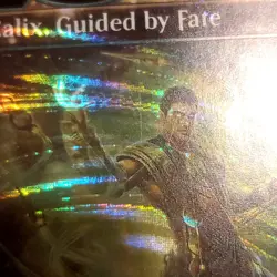 1x Calix, Guided by Fate, Halo Foil, March Aftermath, Magic MTG NM / LP 001 - Image 5