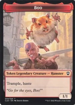 Boo Token Commander Legends: Battle for Baldur's Gate (CLB) #09 MTG minsc edh - Image 1