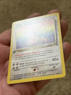 Dragonite 19/62 1st Edition Fossil Near Mint - Image 2