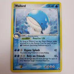 Wailord Holo 14/92 EX Legend Maker - MP Pokemon TCG - Image 1