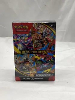 Pokemon Trading Card Game Mega Evolution Booster Bundle Sealed New - Image 1