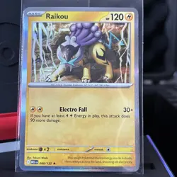Raikou 48/132 | Holo | 2025 | Pokemon TCG Mega Evolutions | Pokemon card - Image 2