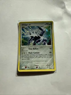 Pokemon TCG Dialga LV.68 1/130 Holo Rare Diamond & Pearl - LP - Image 1