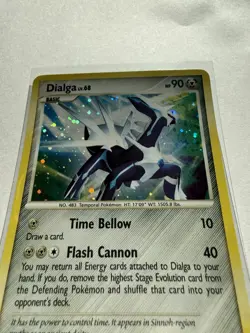 Pokemon TCG Dialga LV.68 1/130 Holo Rare Diamond & Pearl - LP - Image 5
