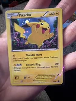 Pokemon Pikachu TCG XY89 Black Star Promo Holo Card - Image 3