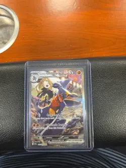 Pokemon Cynthia’s Garchomp ex 232/182 Destined Rivals SIR Holo NM 🤩 - Image 2