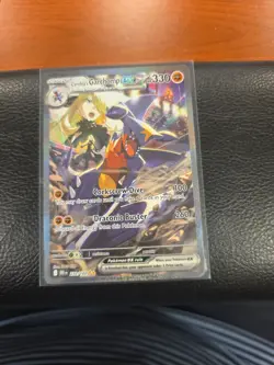 Pokemon Cynthia’s Garchomp ex 232/182 Destined Rivals SIR Holo NM 🤩 - Image 3