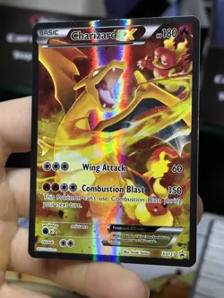 Charizard EX XY121 Black Star Promo 2016 Holo Rare XY Full Art Pokemon Card TCG - Image 4