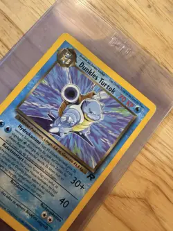 Dark Blastoise Dunkles Turtok GERMAN #20/82 Team Rocket Pokemon LP - Image 2