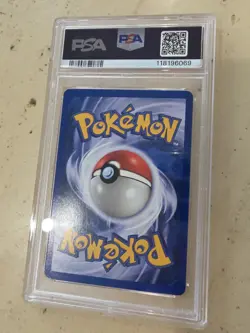 Pokemon PSA 9 MINT 2000 Birthday Pikachu Black Star Promo Holo Card - Image 2