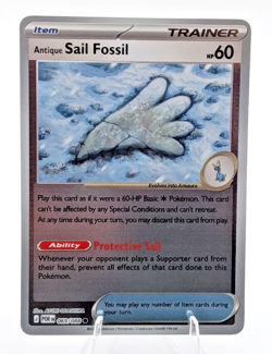 Pokemon 069/088 Sail Fossil - ME03: Perfect Order (ME03) Reverse Holo - Image 1