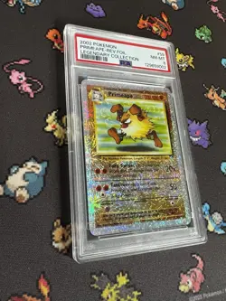 Primeape 59/110 Legendary Collection Reverse Holo PSA 8 Pokemon TCG - Image 3