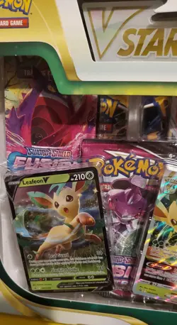 Pokemon TCG Cards Leafeon V STAR Special Collection Vstar BRAND NEW & SEALED - Image 4