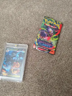 Pokemon Mega Charizard X EX 125/094 2 Gold Stars Full Holo - Image 3