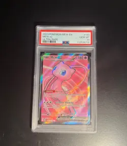 2023 POKEMON MEW EN-151 ULTRA RARE #193 MEW EX PSA 10 - Image 1