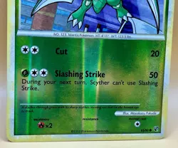 Scyther 65/90 – Undaunted (Reverse Holo) - LP+ - 2010 Pokemon TCG - Image 3