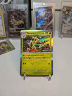Thwackey SVP 115 Twilight Masquerade Stamped Prerelease Black Star Promo NM - Image 1
