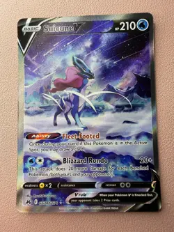 Pokemon TCG Lot of 3 - Crown Zenith - Suicune, Entei, Raikou V Legendary Dogs - Image 4