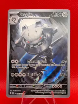 STEELIX 150/132 ILLUSTRATION RARE MEGA EVOLUTION POKEMON NM/M STEELIX - Image 1