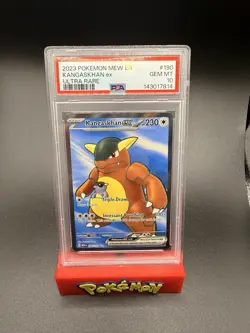 2023 POKEMON MEW EN-151 190 KANGASKHAN EX ULTRA RARE PSA 10 GEM MINT - Image 1