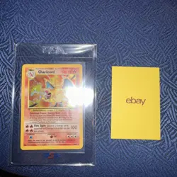 1995 Pokemon Base Set Charizard Holo Foil 4/102 - Image 1