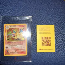 1995 Pokemon Base Set Charizard Holo Foil 4/102 - Image 2