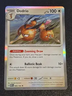 Pokemon - Dodrio 085/165 - Scarlet & Violet 151 - Holo Rare - Near Mint - Image 1
