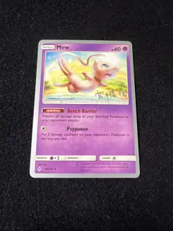 Pokemon TCG Mew 76/214 Sm-Unbroken Bonds World Championships 2019 Holo Rare - Image 1