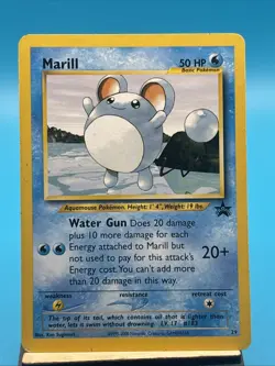 2000 Pokemon Promos - Wizards Black Star Marill 29 Vintage Nintendo WOTC TCG HP - Image 1